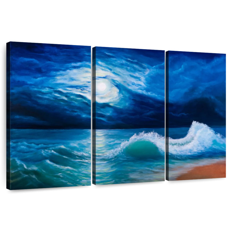 Gillard Blue Moon, 42" H x 65" W