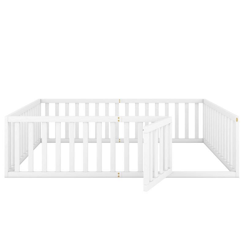 Ameshia Solid Wood Daybed, White, Queen