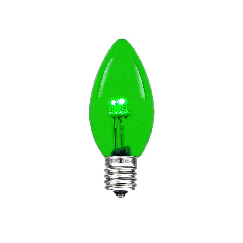 Ampoule led en verre del c7, Vert