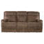 Wheeler 83" Leather Sofa with Power Recline & Power Headrest
