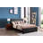 Transitional Black Full Bed For Modern Spaces
