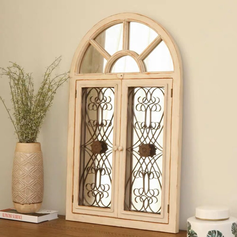 Wood Wall Mirror