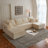 133.86 Inch Cloud Modular Sectional Sofa