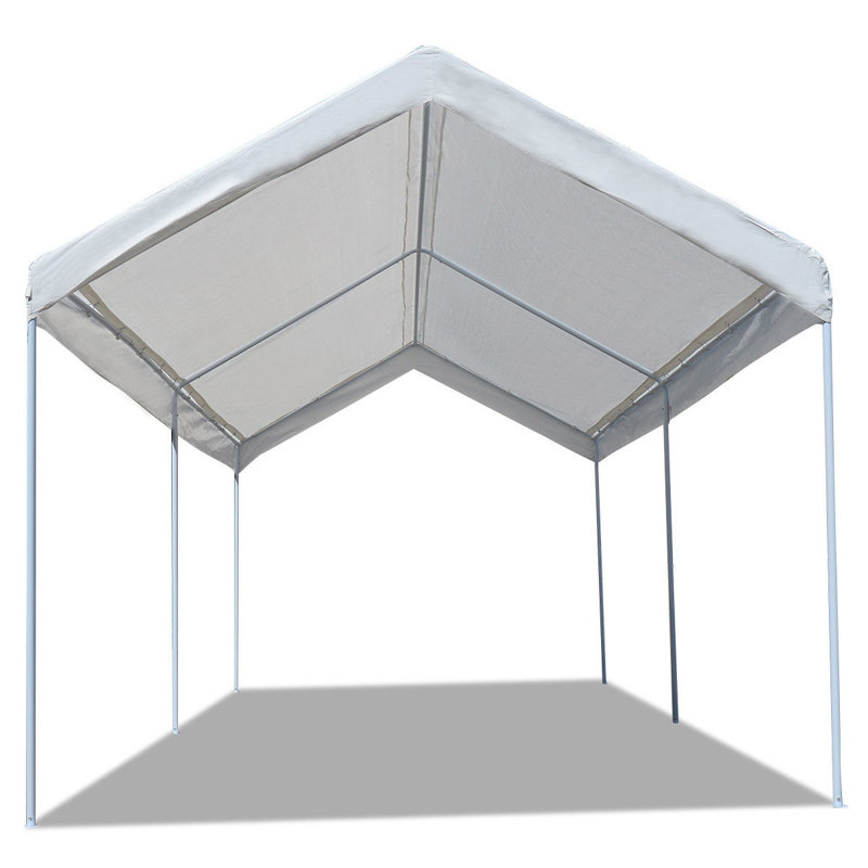 Outdoor 20 Ft. W x 10 Ft. D Steel Party Car Tent