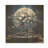 White Moonlit Bonsai Serenade I - Tree Bonsai On Wood Print-1585410271