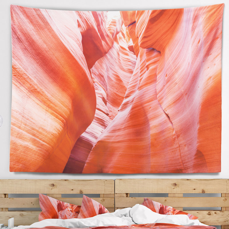 Tapisserie Schafer Landscape Antelope Canyon Walls, H 32 po x l 39 po