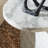 Hatteras Marble Top End Table-1242999631