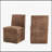 Versatile Swivel Upholstered Dining Chairs with Casters and Storage, Suitable for Multiple Rooms and Various Activities-79406541