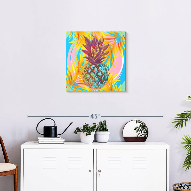 Ananas de palmier tropical Yarlin, H 20 po x l 20 po