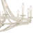 Mattheo 12-Light Dimmable Steel Candle Style Wagon Wheel Chandelier with Wood Beads -1425970014