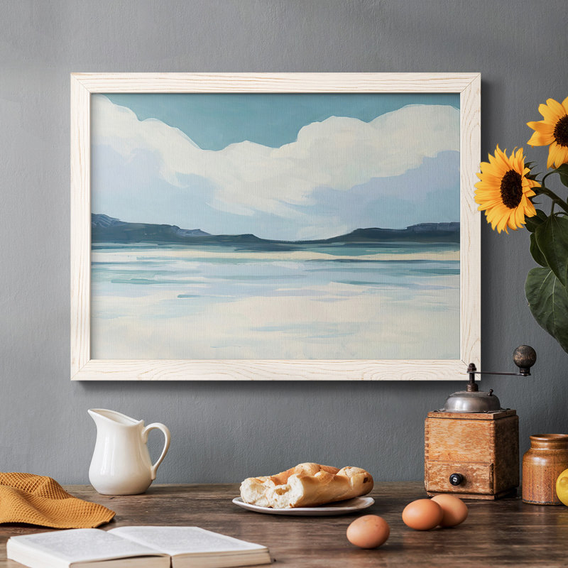 Crème Coastline II, H 26 po x l 38 po, Blanc