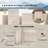 Guein Square Natural Marble Tray,Travertino Romano
