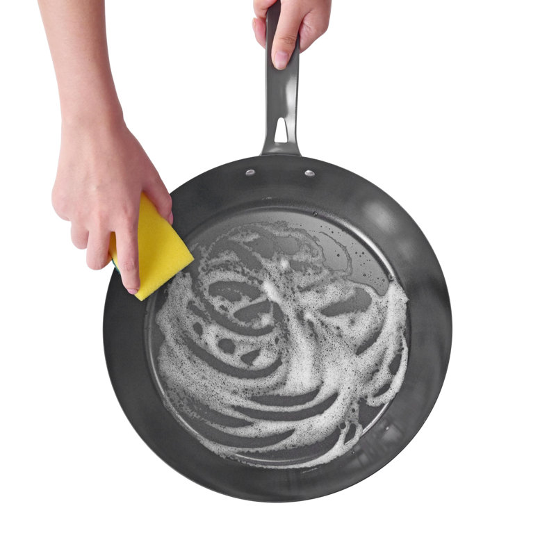 12" Carbon Steel Non-Stick Skillet with Ceramic Coating