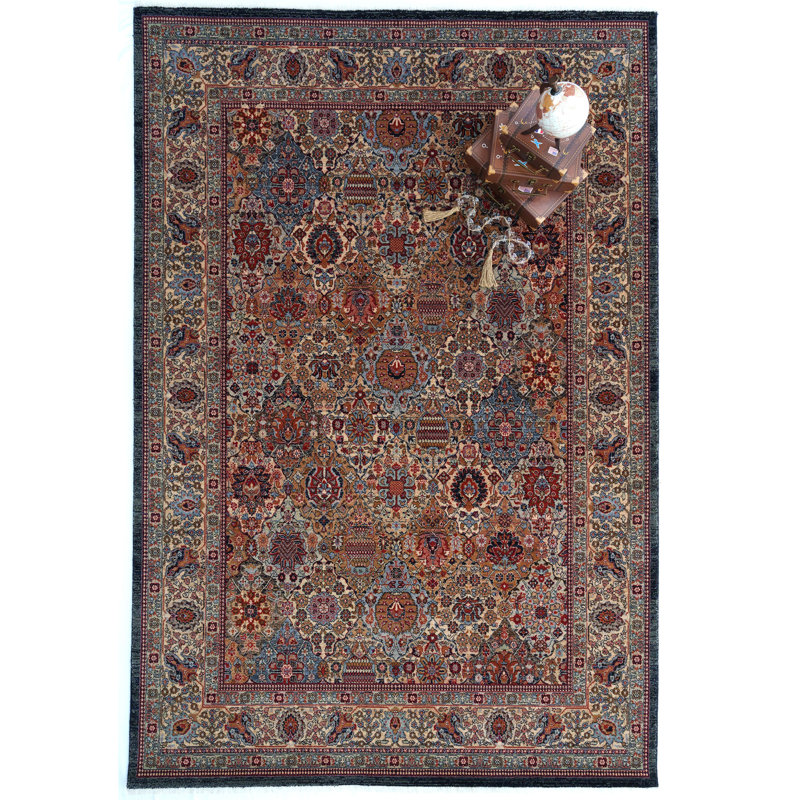 Marquavion Wool Oriental Indoor Rug, Rectangle 5'3" x 7'10"