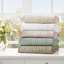 Jeté matelassé surdimensionné avec bords festonnés rosé 60 x 72 po-118023376