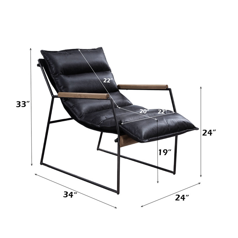 Fauteuil d'appoint Luberzo Distress