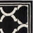 Ammundsen Geometric Black Area Rug-971125662