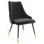Chaise parsons capitonnée en velours-161837779