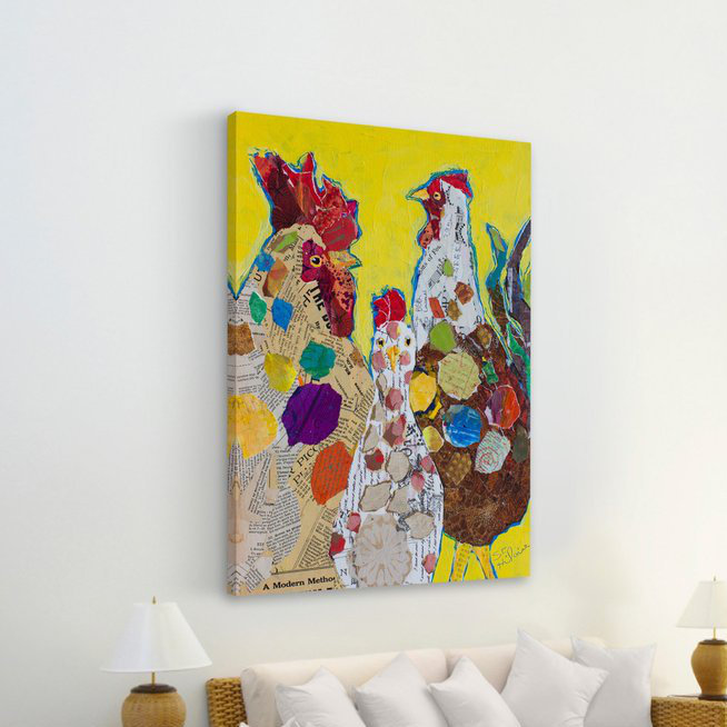 Elizabeth St. Hilaire - Wrapped Canvas Painting, 61cm H x 41cm W x 3.81cm D