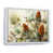 White Floater Framed