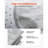 Indoor Plush Area Rugs, 6 x 9 ft Soft Plush Carpet, Furry Shag Area Rugs for Living Room, Bedroom, Modern Home Decor Aesthetic Long-Pile Rug, Non-Shedding, Slip-Resistant, Tie-Dye Light Gray