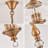 3 Lights Vintage Kitchen Island Pendant Light W 11.8 In. H 23.6 In.UL Listed