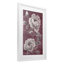 «Chambermaid Rose Blossoms», reproduction encadrée sous verre, conception par Annabelle Hall