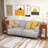 Amber-Rae Aivree 1 -2 Tier Slim Nightstand With Drawer And Shelf-894297643