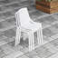 Ensemble de table de salle à manger extensible rectangulaire 15 pièces et chaises Whately | Finition teck | Idéal pour le patio, la table brun clair et les chaises blanches-1490059290-1490059295