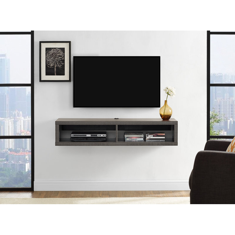 Modica Wall Mounted Console, Gray