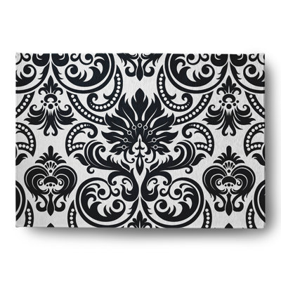 Bayze Chenille Damask Indoor Rug