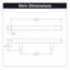 Belwith-Keeler Contemporary Bar Pull 5 1/16 in (128mm) Center To Center-124239949-23117546