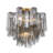 Wesham 4 Light Aged Brass Semi Flush Mount-551602024-551602021
