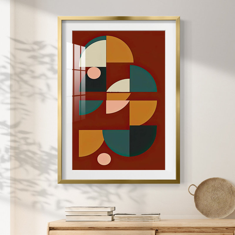 Arches on Rust IV -Framed Print, 28.5" H x 20.5" W