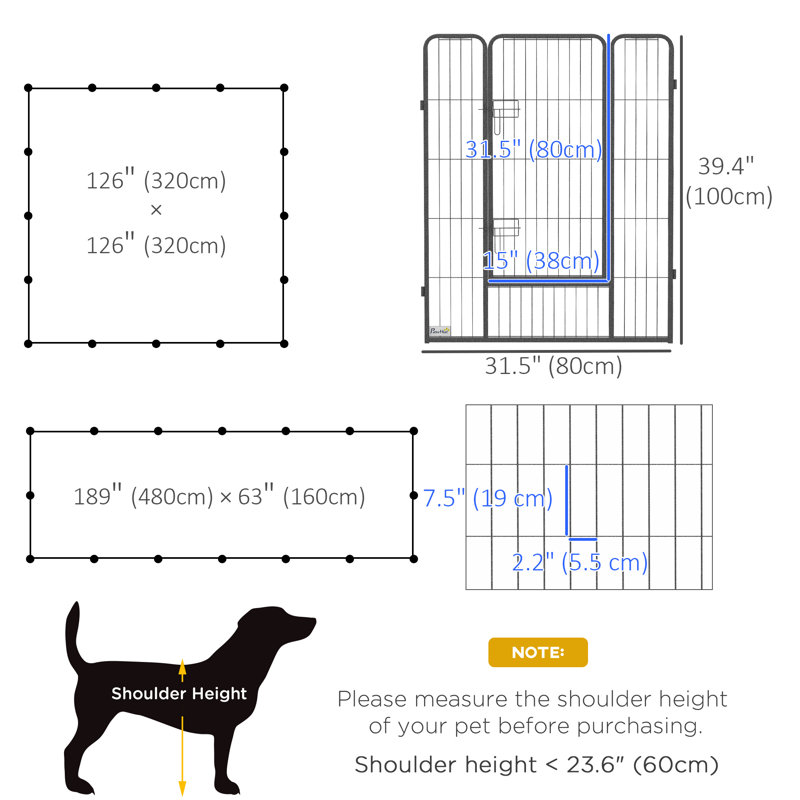 Enclos pour chien robuste
