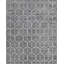 Tapis contemporain Clidy de couleur argent-165402009