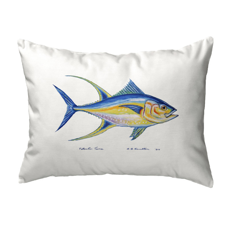  Coussin lombaire intérieur / extérieur Tuna, 16 po x 20 po