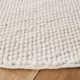 Charvik Solid Color Handmade Area Rug in Ivory