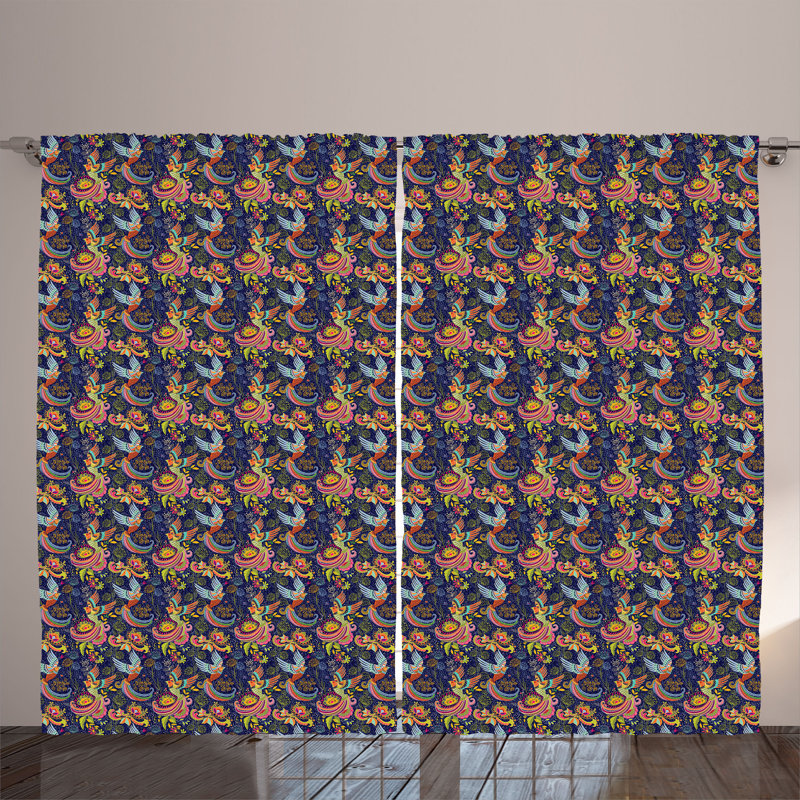 Polyester Standard Curtain Pair