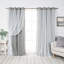 Paire de rideaux obscurcissant avec œillets Fortuna Brockham-88600000-88611966