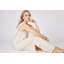 Robe drapée sans manches pour femme-53541521-53541522