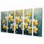 Ensemble de décorations murales jonquilles - Jardin de la vie - blanc et jaune-1757418428
