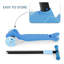 Scooter à quatre roues - bleu