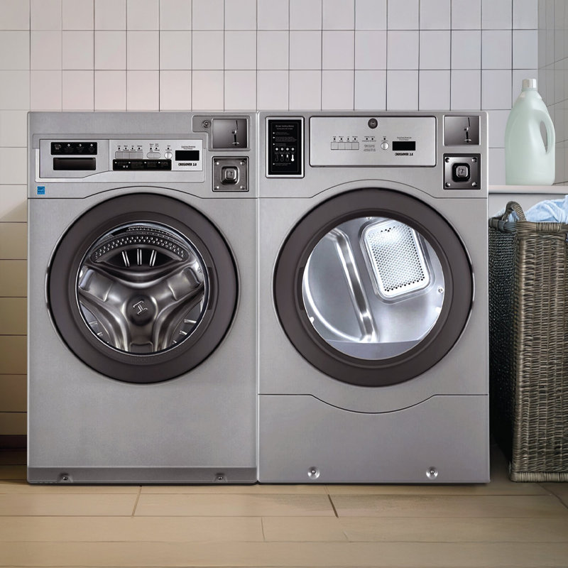 Laveuse et sécheuse à linge industrielle, Electrique