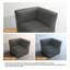 Upholstered Accent Chair-1102886619
