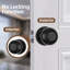 Bouton de porte de passage pour couloir, garde-robe, non verrouillable
