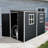 Storage shed with Floor, Two Windows and Lockable Doors-108295290