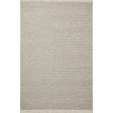 Amber Lewis x Loloi Malibu Ivory / Dove Indoor / Outdoor Area Rug
