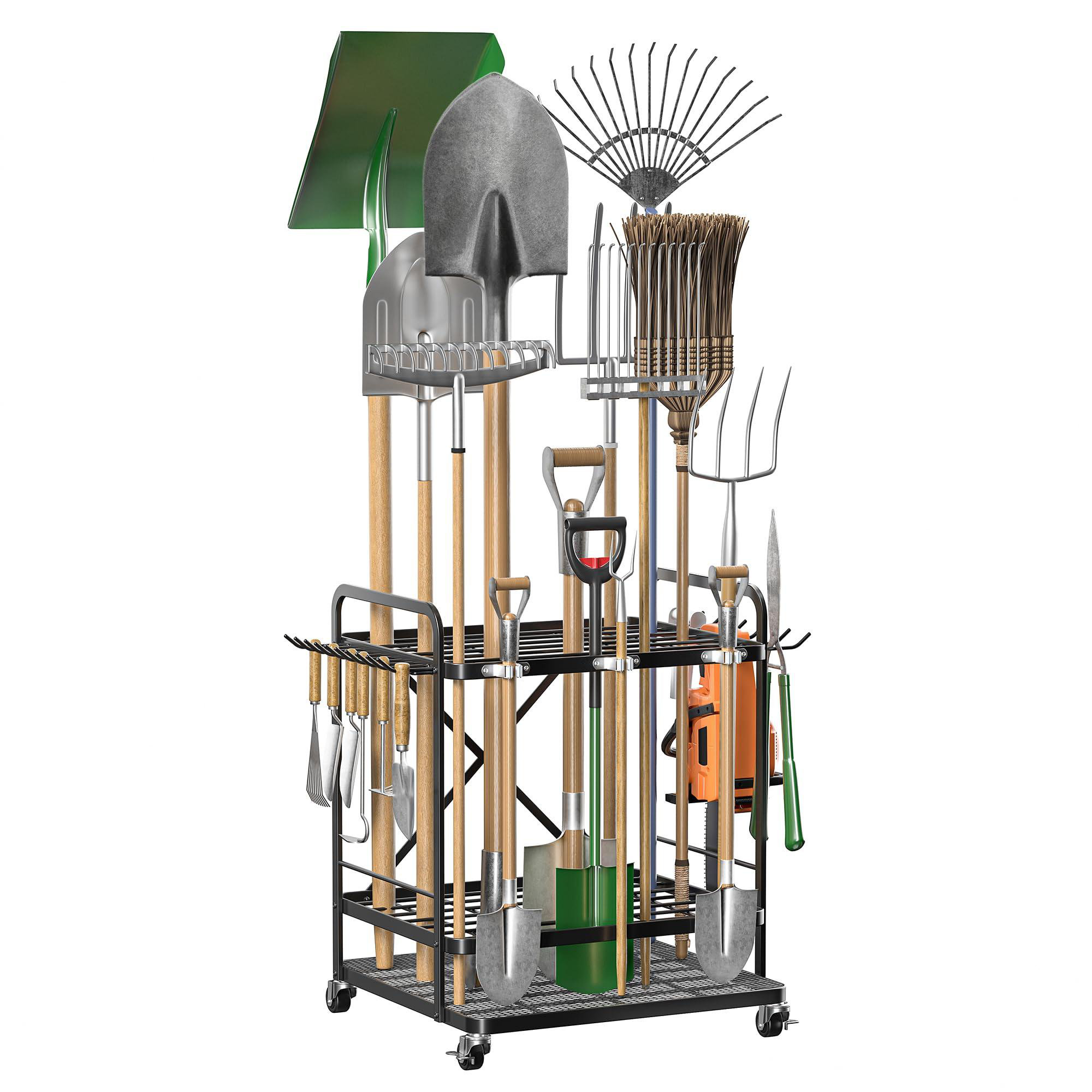 Crestone Garden Tool Organizer For Garage Garden Tool Storage With