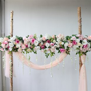 Winter Vase Filler Rose Heads 1pc Artificial Flowers Outdoor Flower In Bulk  For Hanging Planters Outside Porch Flower Arch Frame Large Silk Floral